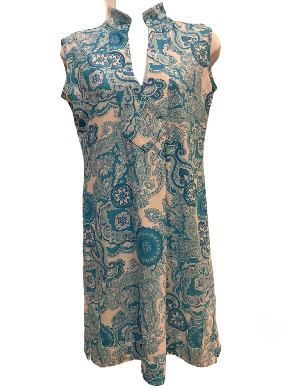Jude Connally Kristen Dress in Paisley. XS